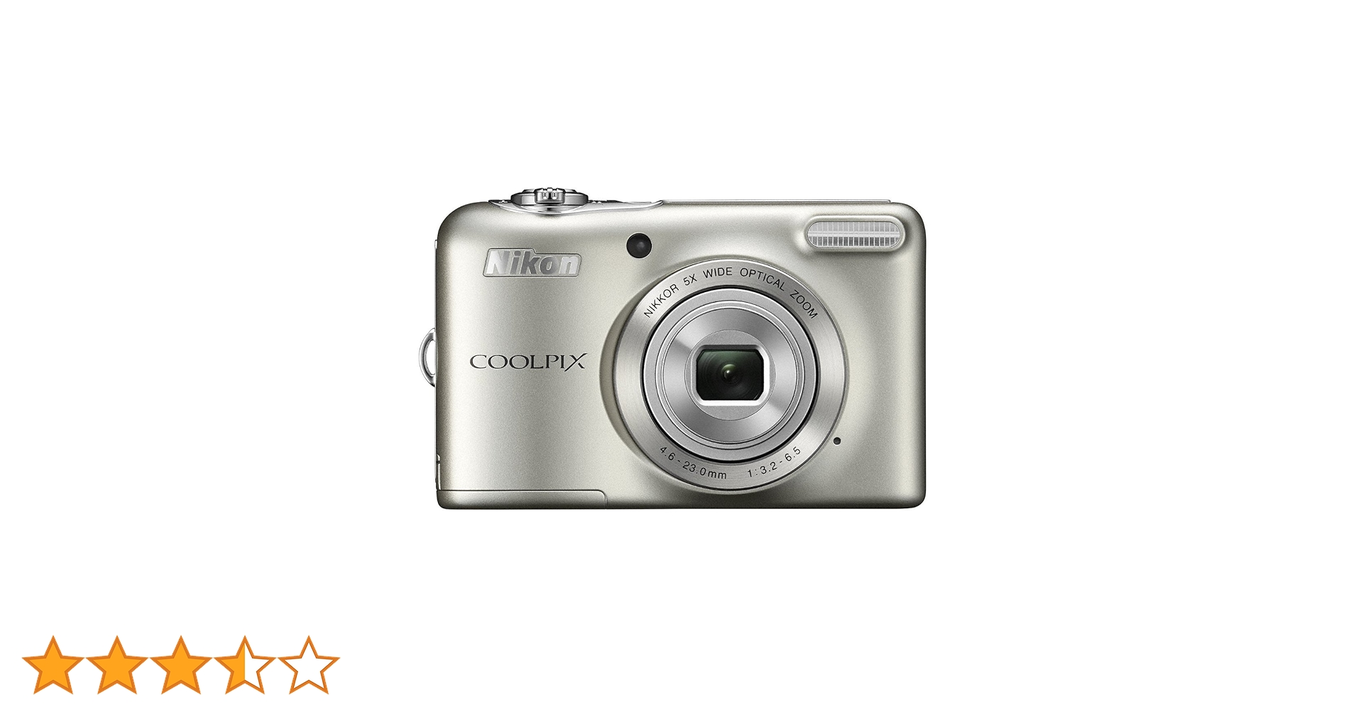 Amazon | Nikon デジタルカメラ COOLPIX L32 シルバー 光学5倍